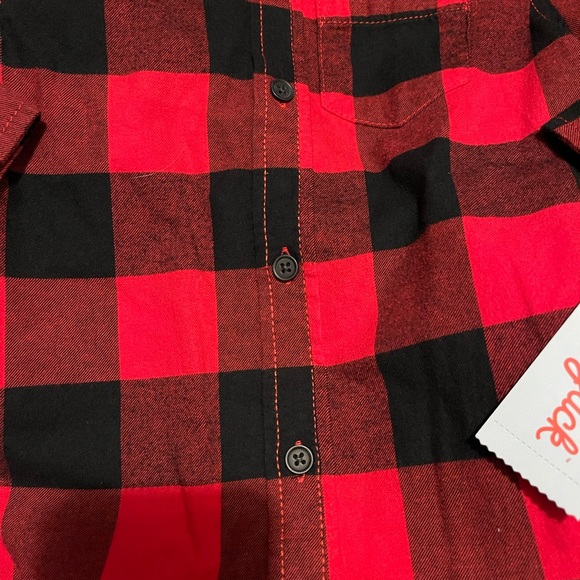 Toddler gender neutral Flannel Long Sleeve size:4t - Picture 2 of 6